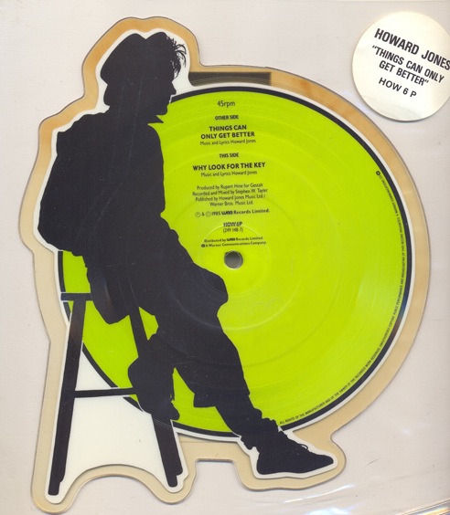 Yellow picture disc